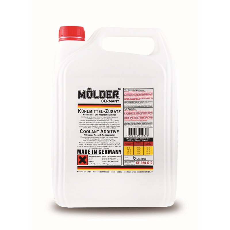 Антифриз Концентрат Червоний Molder 5 л (UKF-050-G12)