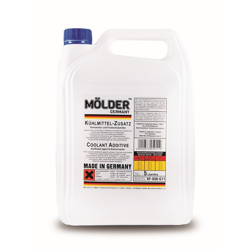 Антифриз Синій концентрат Molder 5 л (UKF-050-G11)