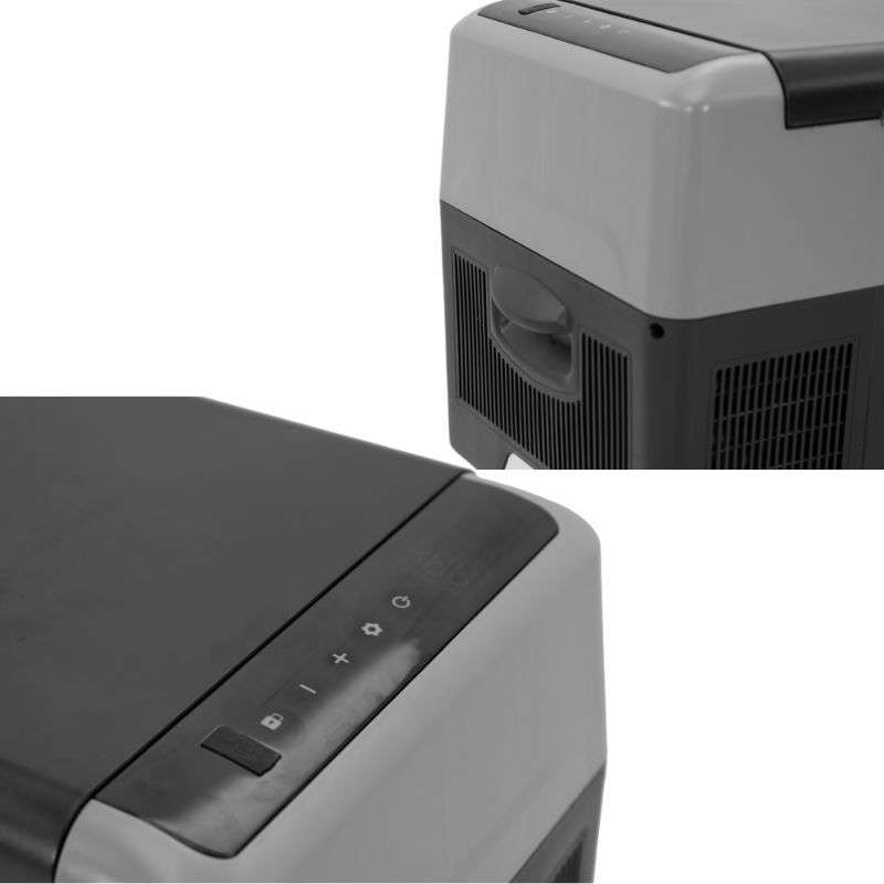 Портативний холодильник 22л Gearo автохолодильник компресорний пластиковий 12/24В 220В (G22)