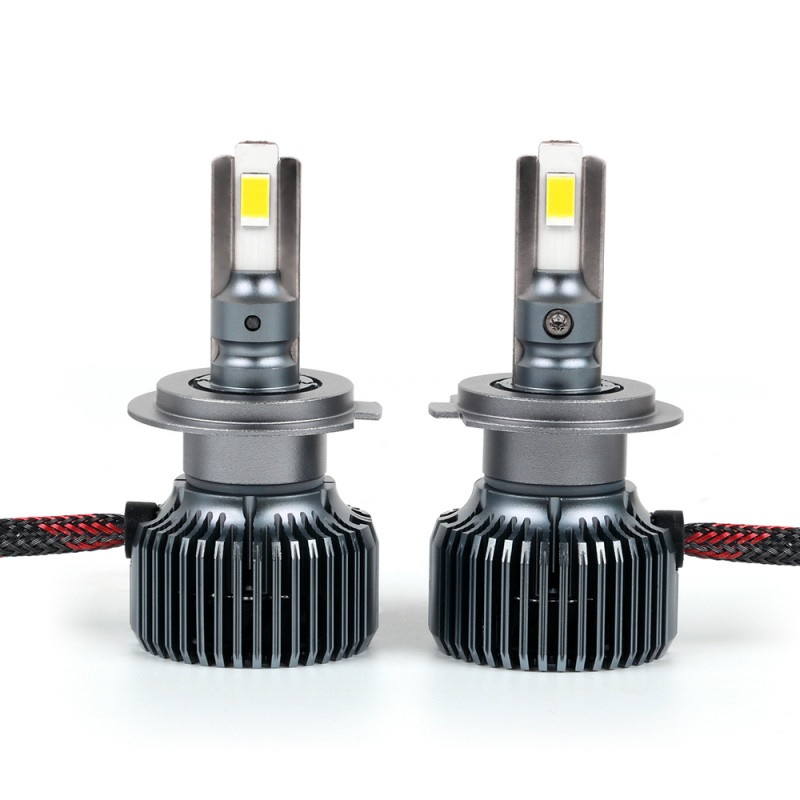 Светодиодные автолампы H7 CARLAMP Ultra Vision лампы с освещением на 150+ метров для вашего авто 9400Lm 6000K (UVH7)