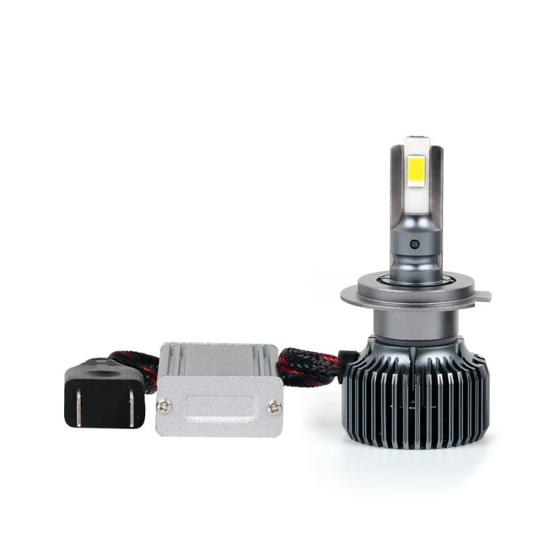 Светодиодные автолампы H7 CARLAMP Ultra Vision лампы с освещением на 150+ метров для вашего авто 9400Lm 6000K (UVH7)