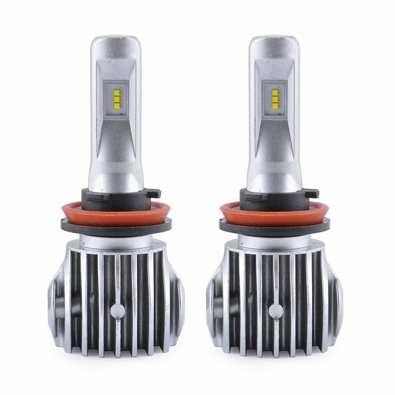 Світлодіодні автолампи H11 LED SOLAR CANBUS 12/24V 6500K 6000Lm 50W Cree Chip 1860 (8611)