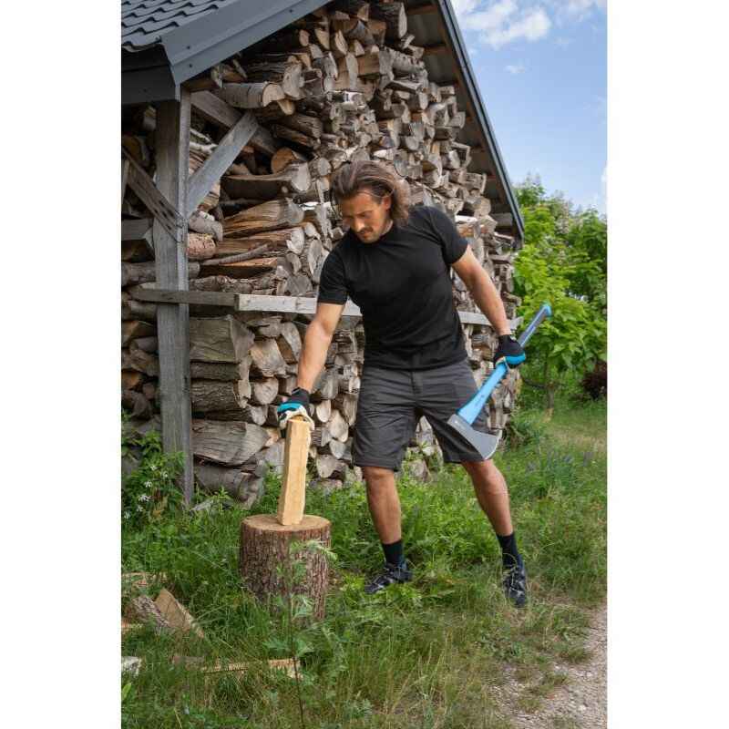 Сокира-колун со стальным лезвием 2000г с ручкой из стекловолокна Hogert (HT3B076)