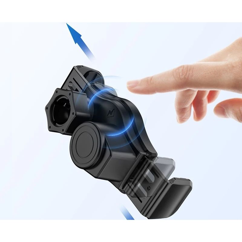 Тримач для телефону на дефлектор із бездротовою зарядкою (T5C)