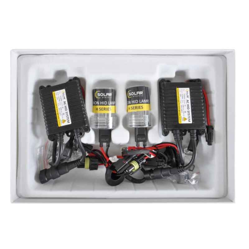 Комплект ксенону 5000K 85V 35W PGJ19-2 KET (2шт.) + Ballast Solar (4950)