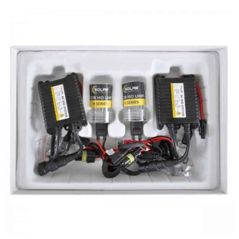 Комплект ксенону Solar 4300K ​​85V 35W PK22s KET (2шт.) + Ballast (4343)