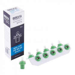 Лампи галогенні W2W 12V BAX Brevia 10 штук (одна упаковка) (12336C)