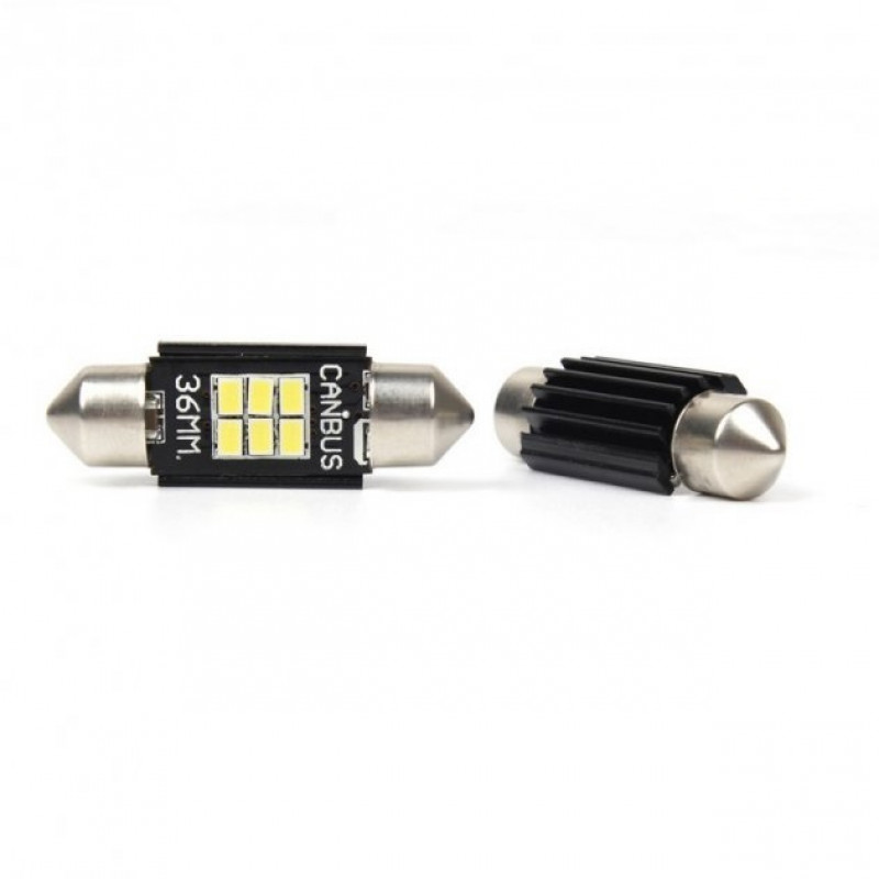Лампи софітки 250L canbus t11 36 мм Carlamp (SJ-K6-36мм)