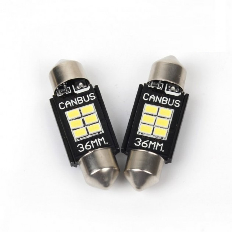 Лампи софітки 250L canbus t11 36 мм Carlamp (SJ-K6-36мм)