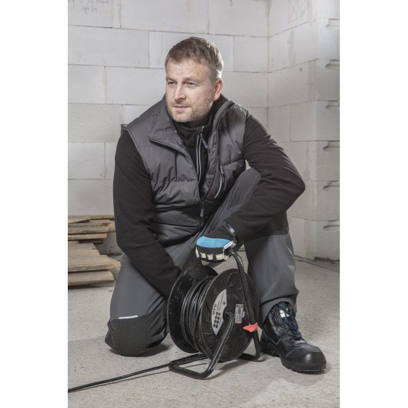 Жилет графитовый утепленный XL (54) Hogert WIED Ripstop (HT5K243-XL)
