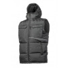 Утеплений жилет з капюшоном чорний 2XL (56) Hogert BORGER (HT5K920-2XL)