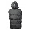 Утеплений жилет з капюшоном чорний 2XL (56) Hogert BORGER (HT5K920-2XL)