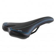 Седло велосипедное Selle Monte Grappa Bora черно-синее 275x145mm (SMG-30211)