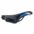 Сідло велосипедне Selle Monte Grappa Dike чорно-синє 280x150mm (SMG-30221)