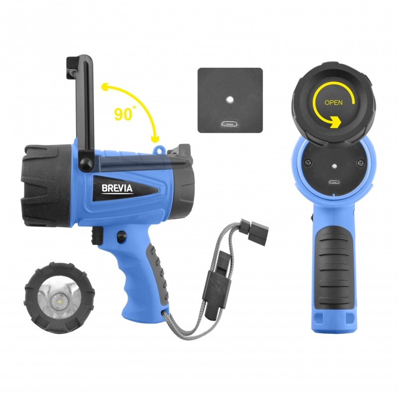 Ліхтар для СТО 650лм BREVIA 4400mAh лампа LED IP67 IK09(11600)