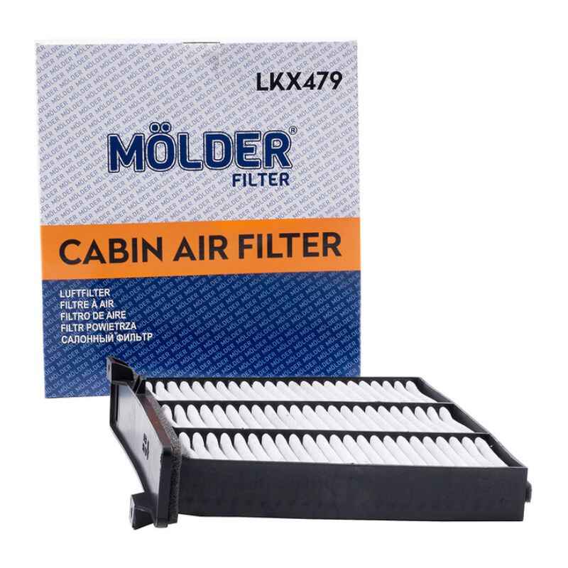Фільтр салону Molder Mitsubishi Pajero III, IV All eng. 90-95, 00-(аналог WP9373/LAK589/CUK2230/K1273A) LKX479