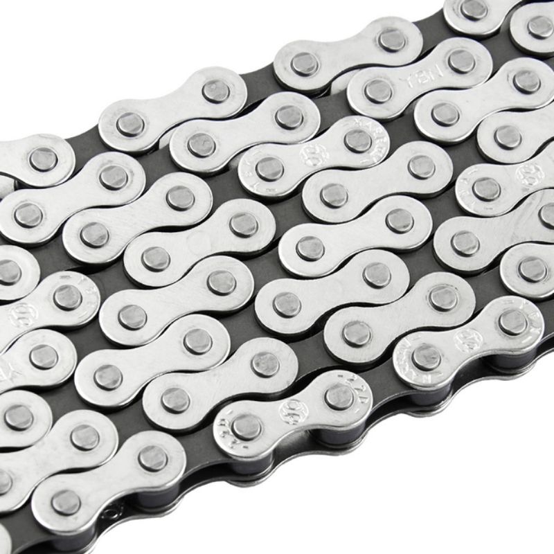 Ланцюг велосипедний Greys 1 швидкість S410 Half Silver 112 ланок (GR24020)