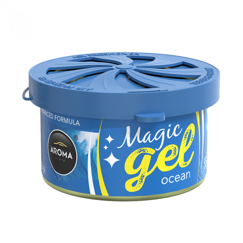 Ароматизатор до машини 55 г Aroma Car Magic Gel - Ocean (10308)