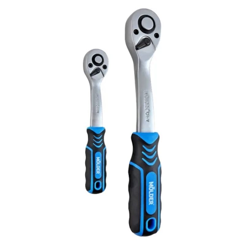 Набір інструментів 1/2″ 1/4″ 82шт 72T CrV Molder у кейсі (MT60082)