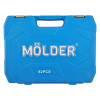 Набір інструментів 1/2″ 1/4″ 82шт 72T CrV Molder у кейсі (MT60082)