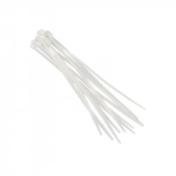 Хомути пластикові білі 4.8x380 BelAuto (W48380)