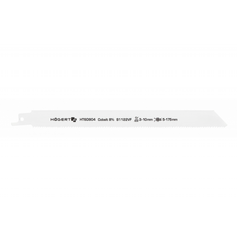 Полотно для шабельної пилки універсальне 230 мм 10-14 TPI Hogert (HT6D904)
