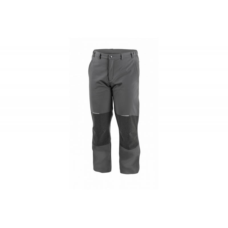 ELDE Рабочие брюки SOFTSHELL графитовые XL (54) (HT5K357-XL)