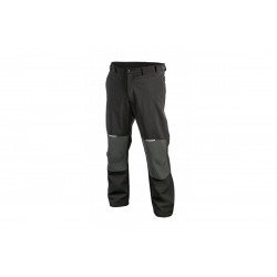ELDE Рабочие штаны SOFTSHELL черные L (52) (HT5K366-L)