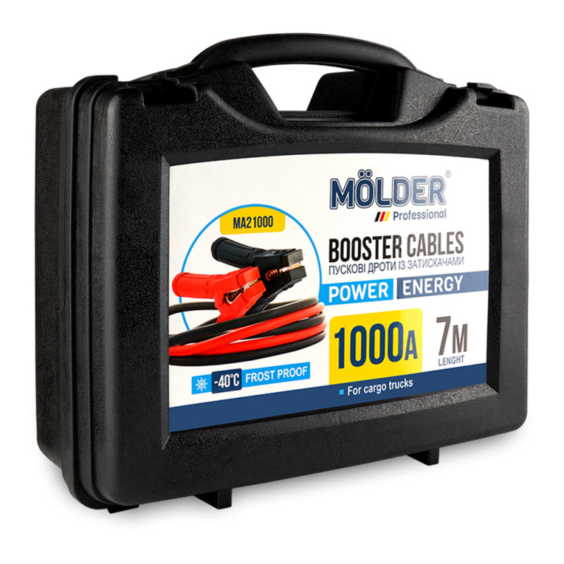 Провода-прикурювачі Molder 1000A, 7м MA21000 (MA21000)