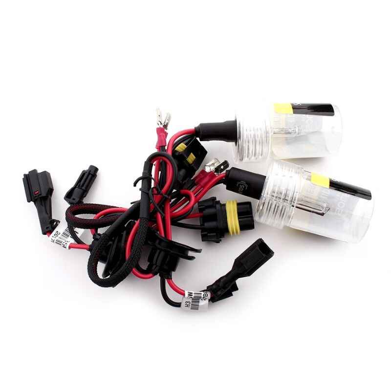 Комплект ксенону Solar H3 6000K 85V 35W PK22s KET (2шт.) + Ballast (4360)