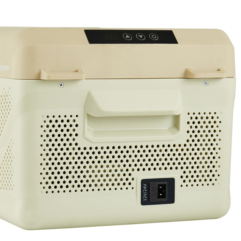 Автохолодильник компрессорный 16л BREVIA автомобильный холодильник 12/24В 220В пластиковый (22140)