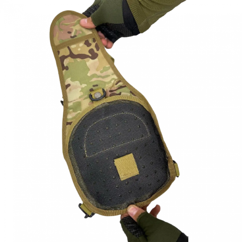 Сумка Tactical 098 Камуфляж тактическая сумка для переноски вещей 23,5х6х12 см (TS098-Cam)