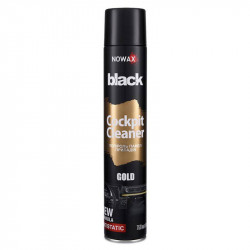 Полироль для пластика 750 мл NOWAX Black Cockpit Cleaner Gold (NX00712)