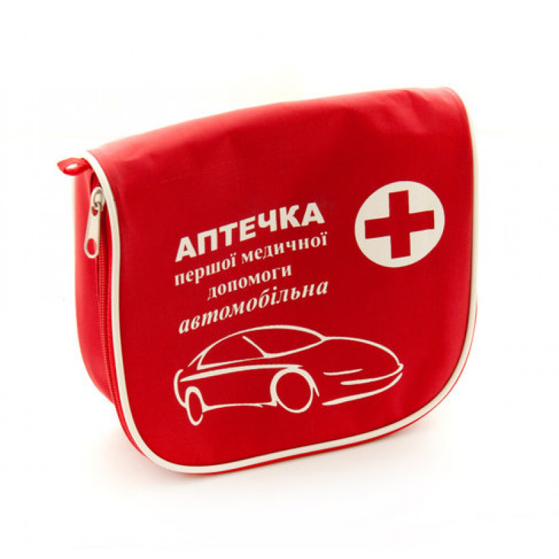 Автомобільна аптечка червона сумочка Аптечка (АМА-1)