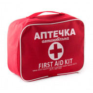 Аптечка автомобільна червона сумочка велика Аптечка (AMA-2)