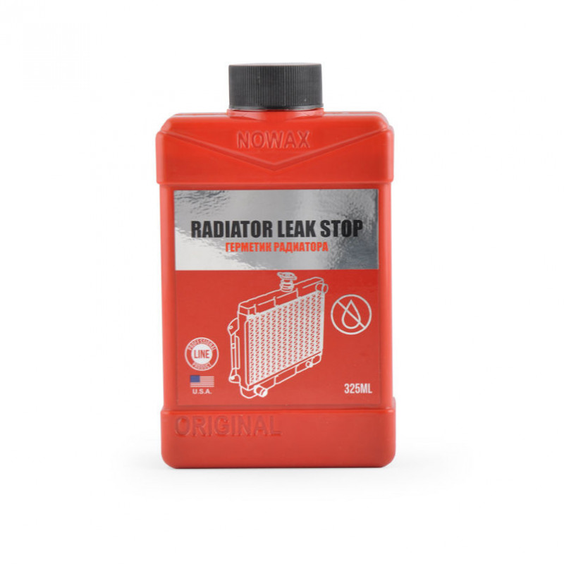 Герметик радіатора ущільнювальний Nowax RADIATOR LEAK STOP 325мл (NX32520)