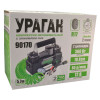 Автокомпресор двопоршневий на клеми АКБ URAGAN автомобільний компресор для шин R13-R19 85 л/хв 10Атм (90170)