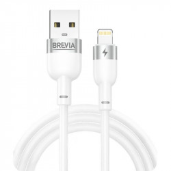 Кабель BREVIA USB to Lightning 1.2m, white, box (250шт.) (52120WULC1)