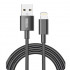Кабель BREVIA USB to Lightning 1m, black, box (250шт.) (55100BULC1)