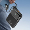 Повербанк 10000mAh 22.5W 3А WUW Y158 Power Bank USB LED дисплей (Y158)
