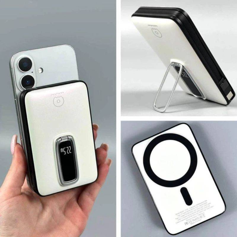 Повербанк 10000mAh 22.5W 3А WUW Power Bank USB Type-C LED дисплей (Y152)