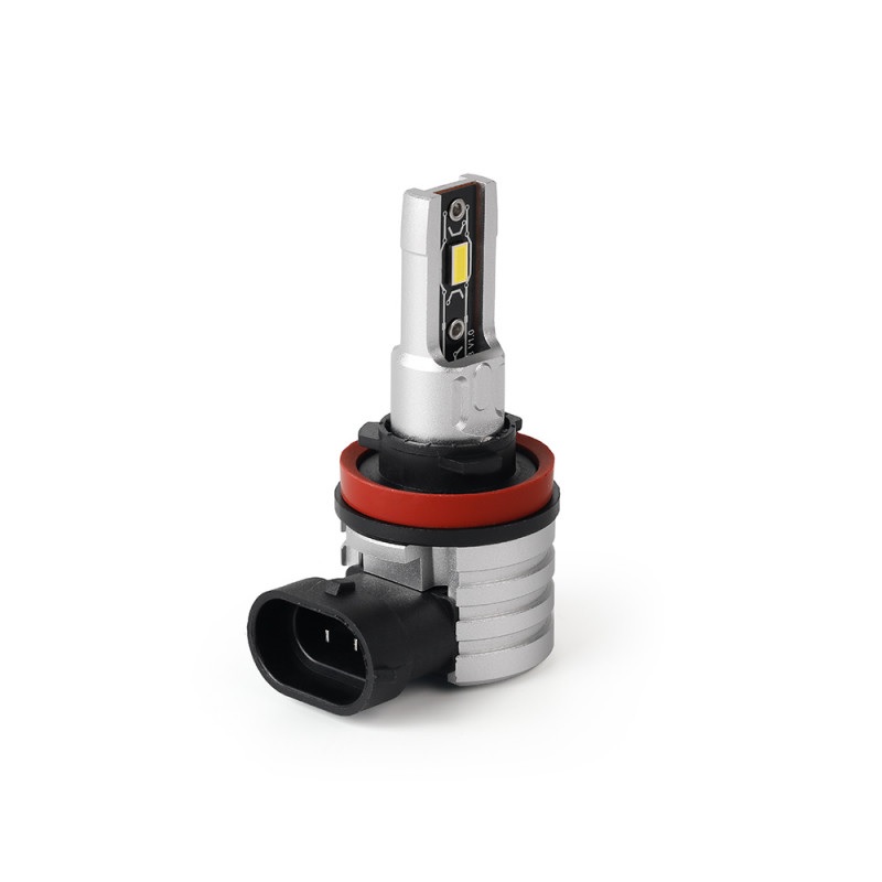 Світлодіодні автолампи H11 Carlamp Crystal Vision мініатюрні лампи сумісні на 99% з авто 5000Lm 6000K (CVH11)