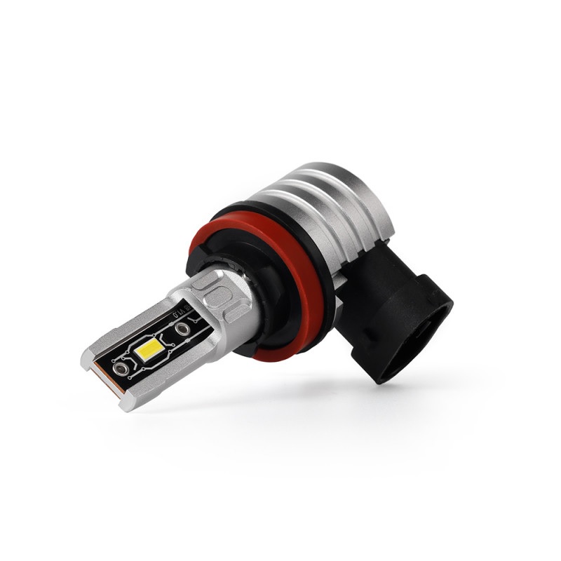 Світлодіодні автолампи H11 Carlamp Crystal Vision мініатюрні лампи сумісні на 99% з авто 5000Lm 6000K (CVH11)