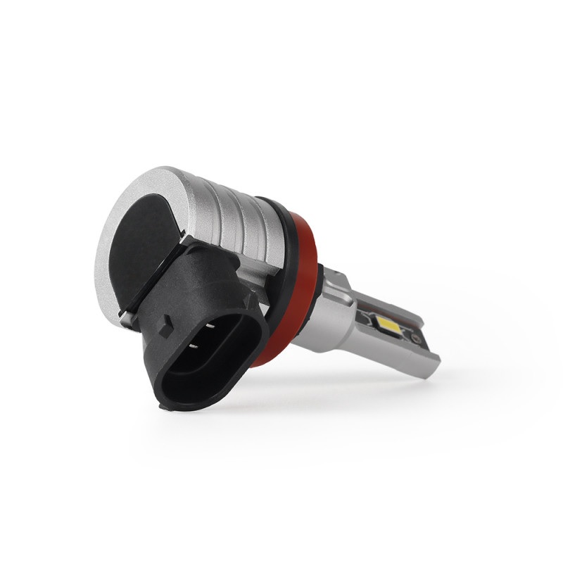 Світлодіодні автолампи H11 Carlamp Crystal Vision мініатюрні лампи сумісні на 99% з авто 5000Lm 6000K (CVH11)