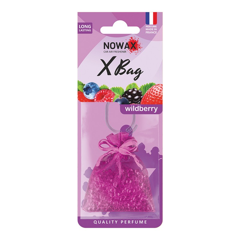 Ароматизатор в машину 20 г Nowax X Bag - Wildberry (NX07554)