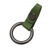 Брелок для ключів авто шкіряний RG з карабіном хакі (BRC-3GR)