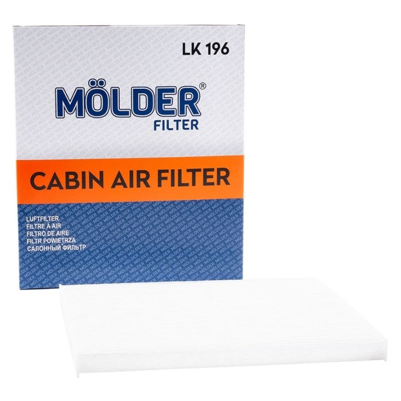 Фільтр салону Molder OPEL CORSA D 1,0-1,7L 07/06-> (WP9250, LA306, CU2243, K1172) (LK196)