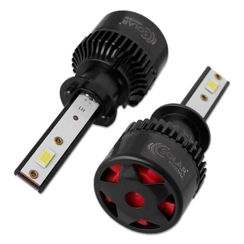 Світлодіодні автолампи LED H1 Solar 12/24V 50W 5000Lm 6500K CSP3570 2шт (8501S2)