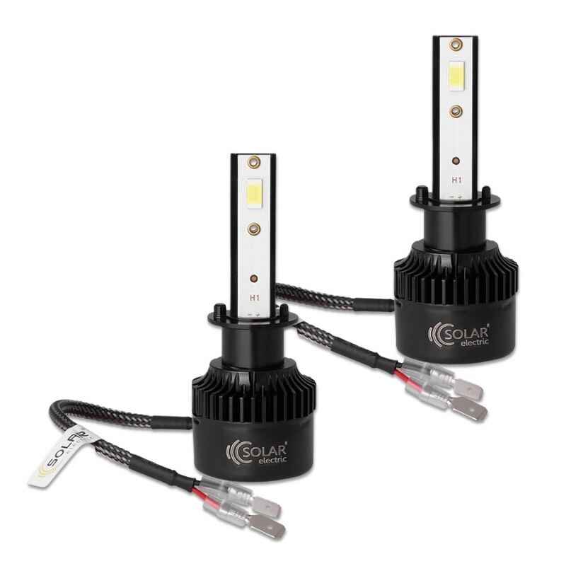 Світлодіодні автолампи LED H1 Solar 12/24V 50W 5000Lm 6500K CSP3570 2шт (8501S2)
