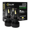 Світлодіодні автолампи LED H4 Solar 12/24V 100W 9000Lm 6500K CSP3570 2шт (8604S2)